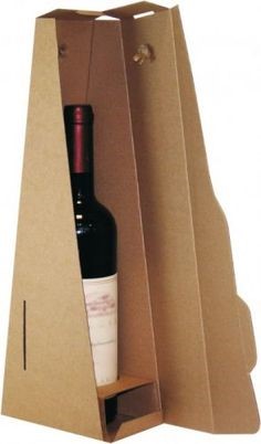 wijnverpakking in golfkarton